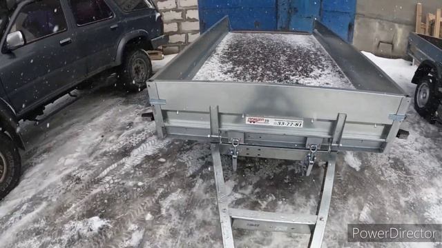 Лучший одноосный прицеп от Трейлер. смотреть онлайн