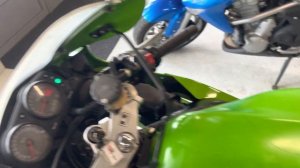 Kawasaki ZX-9R 2001 cold start
