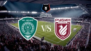 Ахмат - Рубин Обзор матча 01.03.2025. Чемпионат России.