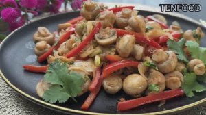 Шампиньоны по корейски!