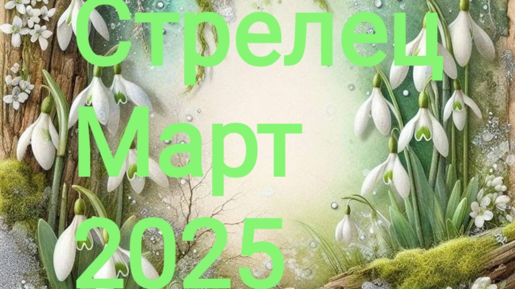Стрелец. Март 2025 год. 🦋💐🍀