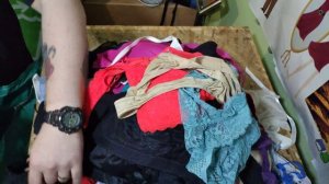 Распаковка секонд-хенд, сортировка "Белье". Совет 32. #ЭкстраСток