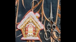 Вышивка на пластиковой канве