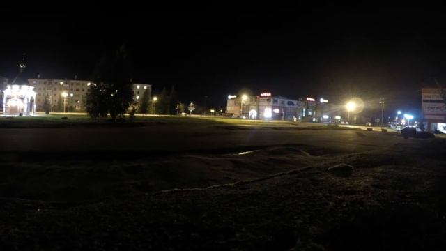 Timelapse Ночной Котлас