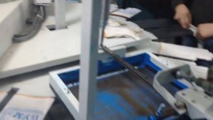 Станок для нанесения ПВХ на рабочие перчатки