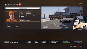 Непокорённый город Монако|F1 24|Совместная карьера за McLaren №6