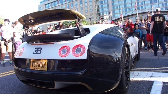 My First Bugatti Veyron Pur Blanc Supercar Spotting смотреть онлайн