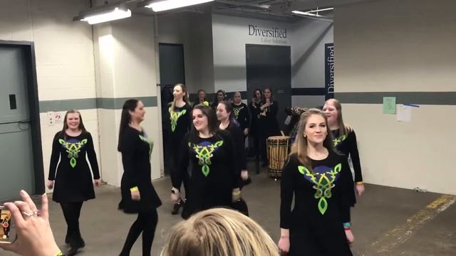 Clann na Cara Irish Dancers at TRIMANIA 2018  Clean Please Strae