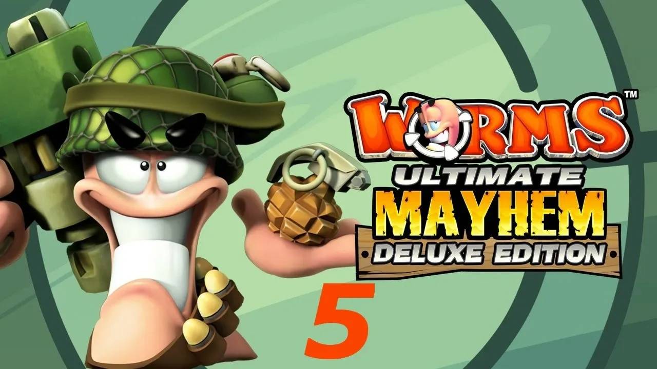 Прохождение Worms: Ultimate Mayhem #5 (Ледовое побоище)