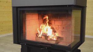 Обзор на угловые дровяные каминные топки ЭКОКАМИН Дельта -  у нас по ЛУЧШЕЙ ЦЕНЕ!