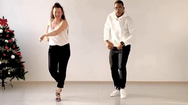 Сальса. Лисбан Баро и Дарья Сони.