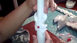 Как делать тонкие резные свечи без заготовки