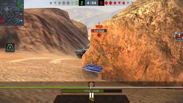 WZ-111 moder 5A от души прошолся. WoT blitz.