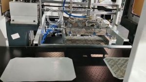 Автоматическая модульная линия для производства коробок из картона с прорезными канавками
