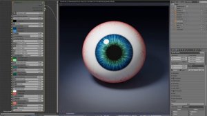 "CW Eye" Procedural Shader Tree for Blender - Version 1.1 update