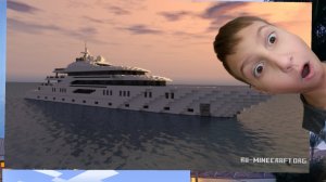 яхта в Майнкрафте