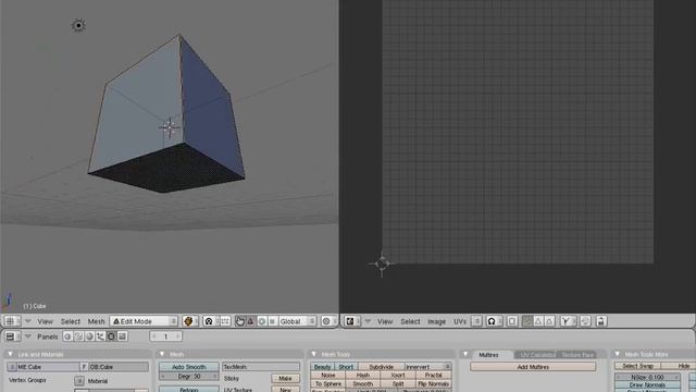 Blender3D : Basic UV unwrap смотреть онлайн