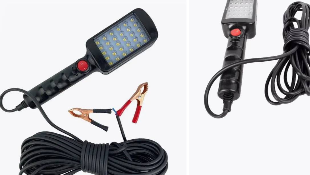 Модернизация диодной лампы-переноски от АКБ авто на12 вольт