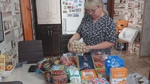 Снежное утро. Закупка по Магазинам.