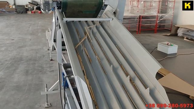 Линия сортировки бамбуковых трубочек / палочек для кафе и ресторанов