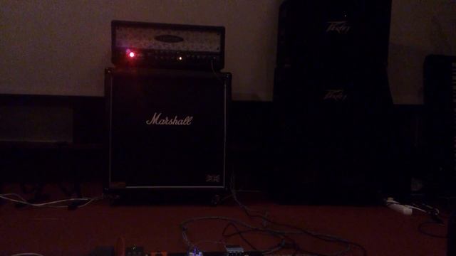 my new peavey xxx head with marshall 1960 vintage 30 cab смотреть онлайн