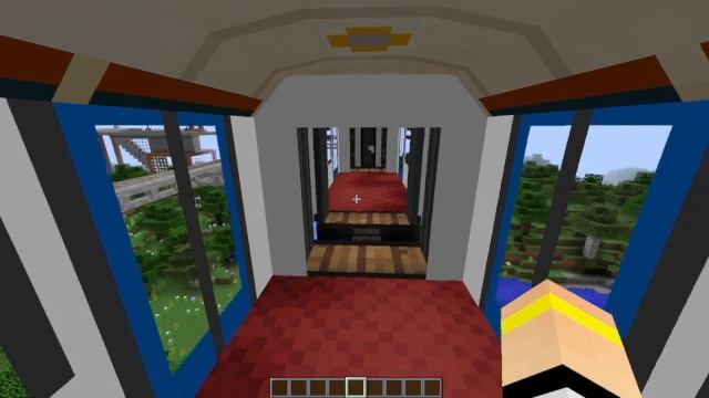 ОБЗОР НА МОЙ МОНОРЕЛЬС В МАЙНКРАФТ смотреть онлайн