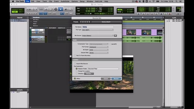 How To Import and Export Video in Pro Tools смотреть онлайн