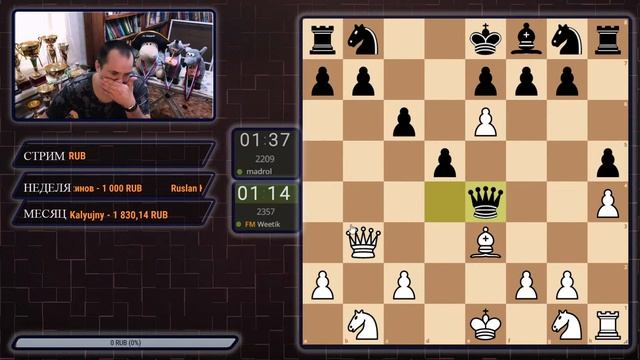[RU] Элитная SuperBlitz Арена на Lichess.org смотреть онлайн