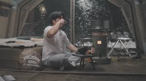 RYUCAMP Camping in Snow with My Dog 20250210
