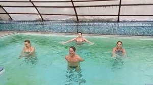 Водный Баланс 4х Стихий гармонизации Стихии Вода в бассейне в Алма-Ате, Казахстан. Мир Универсологии