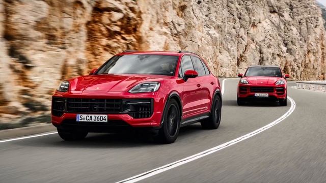 2024 New PORSCHE CAYENNE GTS blasts in with 493HP смотреть онлайн
