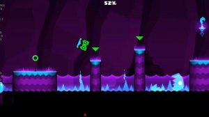 Огненный Геометри-дэш. 3 уровня.