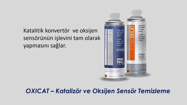 Protec OXICAT Katalizör ve Oksijen Sensörü Temizleyici | Oxygen Sensor & Catalytic Converter Cleane смотреть онлайн