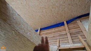 Двухэтажный каркасный пристрой к брусовому дому. Видеообзор