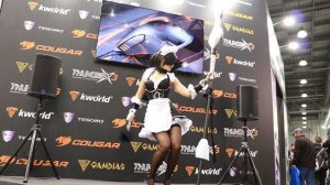 Танец Горничной с копьём. Игромир 2017