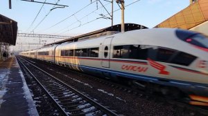28 февраля 2025 г. Высокоскоростной Электропоезд Сапсан ЭВС1-10 Обухово