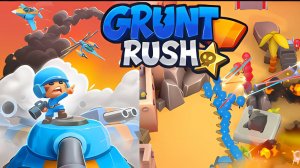 Grunt Rush геймплей игры для Android🔘🔵🔴 🅰🅽🅳🆁🅾🅸🅳🅿🅻🆄🆂👹 #Grunt Rush