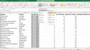 1-001. Conditional Formatting