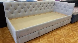 Кровать угловая мягкая Принцесса