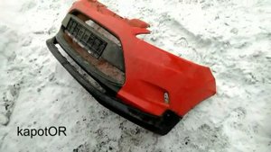 FORD FIESTA  Передний бампер тюнинг своими руками