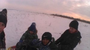 4 часть покатушек на снегокатах