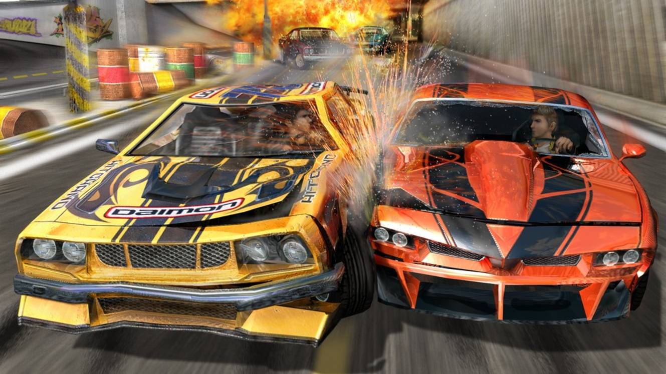 FlatOut 2. Одиночный заезд. Без озвучки. смотреть онлайн