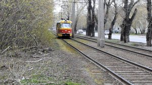 Трамвай Tatra T3SU-1157