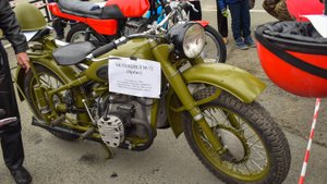 Мотоцикл М-72 "Ирбит". Звук двигателя.