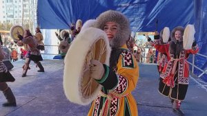 Губернаторский национальный ансамбль танца «Сыра’сэв» День Оленевода 2025 город Надым ЯНАО 22.02.25