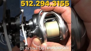2 min 10 sec Free Spool Shimano Curado 201hg