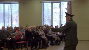 Корниенко Василий Андреевич исполняет песню Катюша