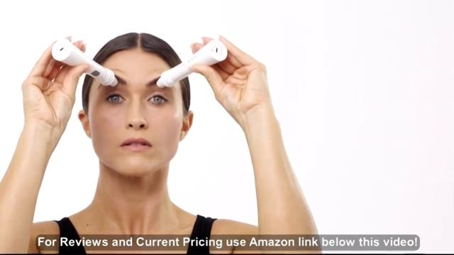 Crystal Clear The Wand Pro Set Facial Massager - Anti-Wrinkle and Depuffer Tool - Includes 2 Hi