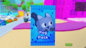 Pet Simulator 99 ROBLOX Мега открытие POG PAСKS