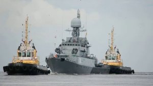 МПК "Уренгой" прибыл в Санкт-Петербург для участия в Дне ВМФ